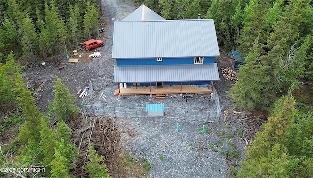 11157 S Berut Rd, Palmer, AK 99645 - aerial view of property and surrounding area