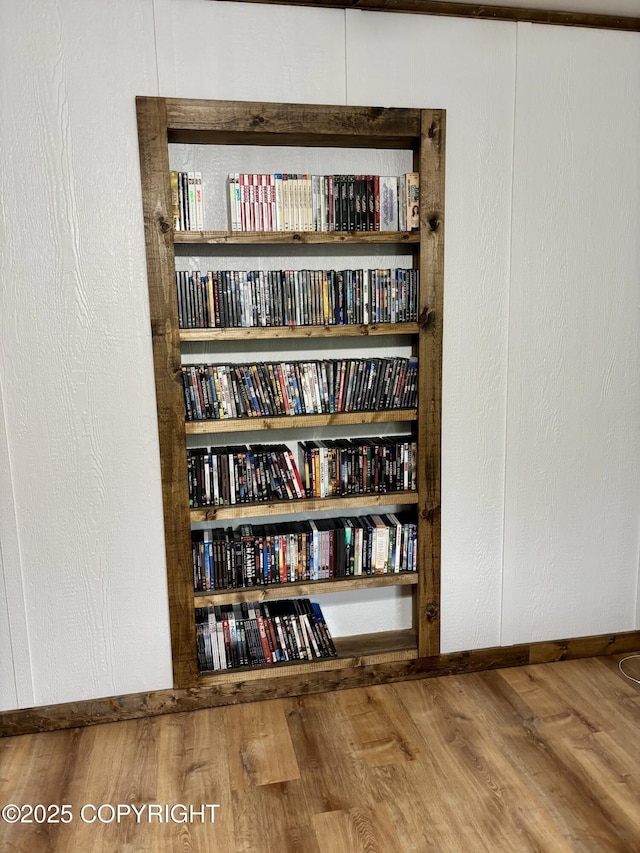 11157 S Berut Rd, Palmer, AK 99645 - detailed view of wood finished floors and baseboards