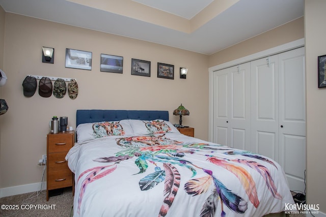 1524 N Little Susitna Dr, Wasilla, AK 99654 - bedroom with a closet and carpet floors