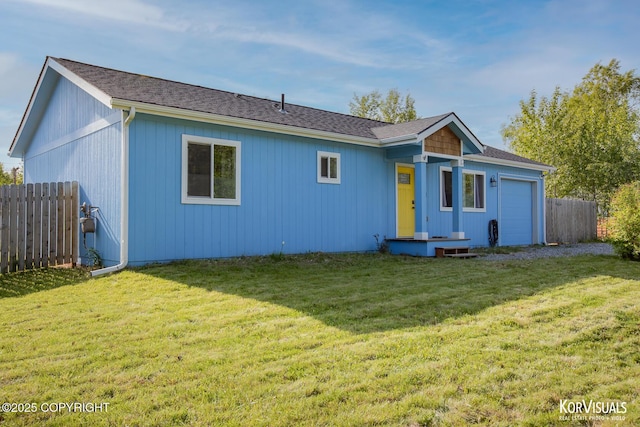 1524 N Little Susitna Dr, Wasilla, AK 99654 - view of front of home featuring a garage and a shingled roof