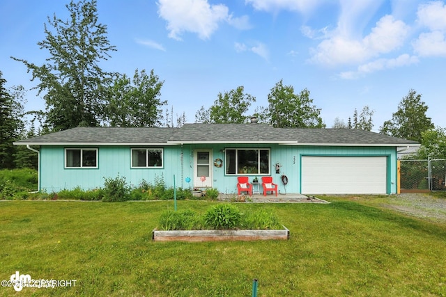 222 Crest Dr, Soldotna, AK 99669 - ranch-style home with driveway and a garage