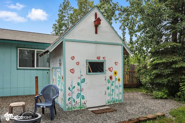 222 Crest Dr, Soldotna, AK 99669 - view of outdoor structure