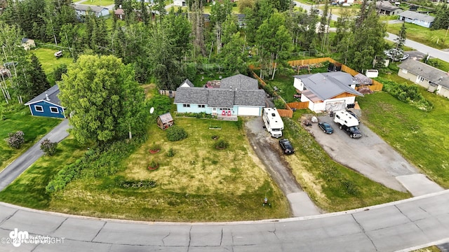 222 Crest Dr, Soldotna, AK 99669 - aerial view of residential area