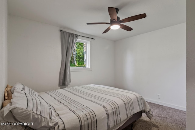 38835 Pinewood Ave, Sterling, AK 99672 - carpeted bedroom with ceiling fan and baseboards