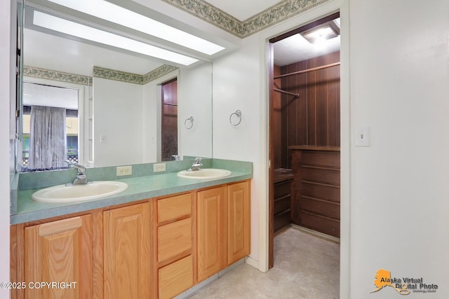 1110 F St, Anchorage, AK 99501 - bathroom featuring double vanity
