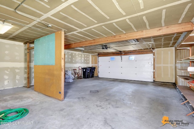 1110 F St, Anchorage, AK 99501 - view of garage