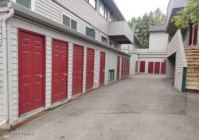 7141 Weimer Rd # 46, Anchorage, AK 99502 - view of garage