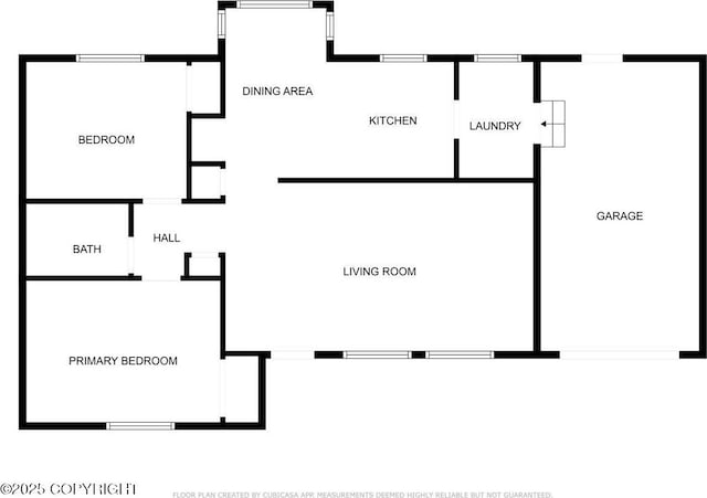 600 E Strathclyde Ln, Wasilla, AK 99654 - view of home floor plan