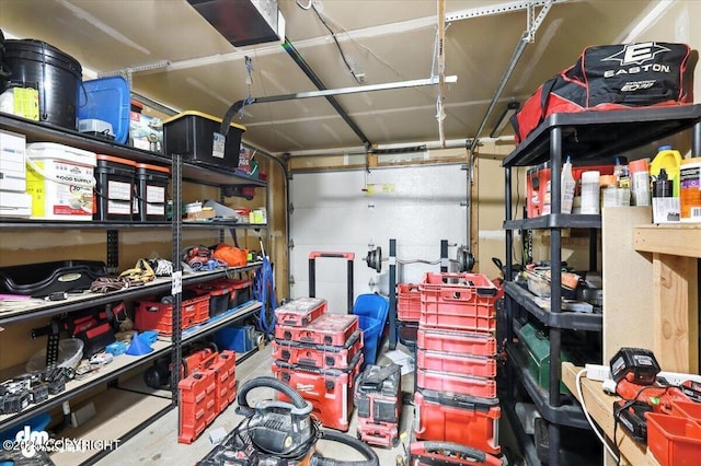 600 E Strathclyde Ln, Wasilla, AK 99654 - storage area featuring a garage