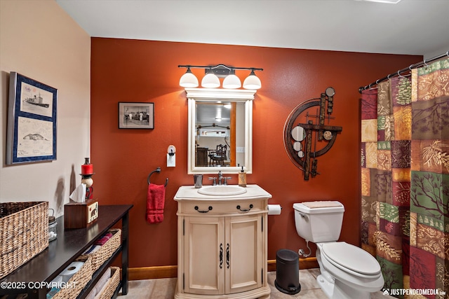 4051 Twilight Ln, Anchorage, AK 99516 - full bathroom featuring vanity and toilet