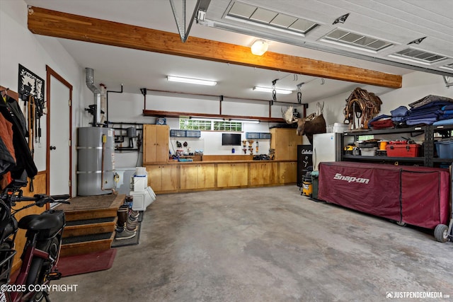 4051 Twilight Ln, Anchorage, AK 99516 - garage with secured water heater