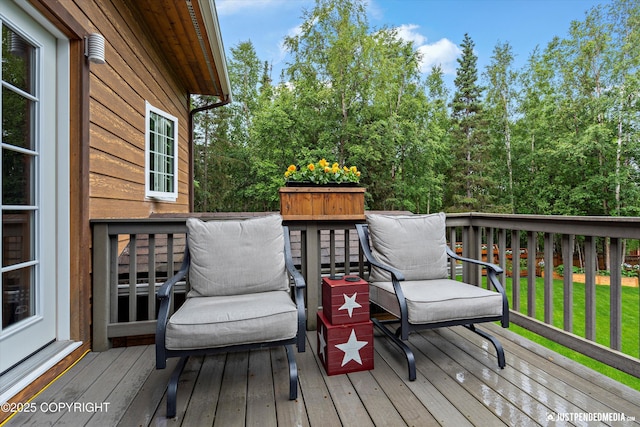 4051 Twilight Ln, Anchorage, AK 99516 - view of deck