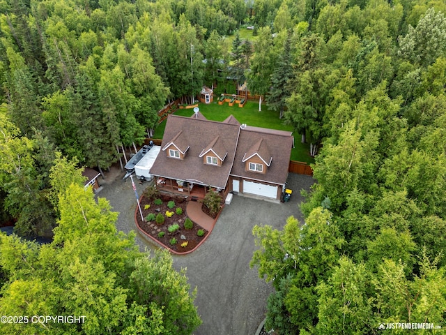4051 Twilight Ln, Anchorage, AK 99516 - aerial view of property and surrounding area featuring a forest