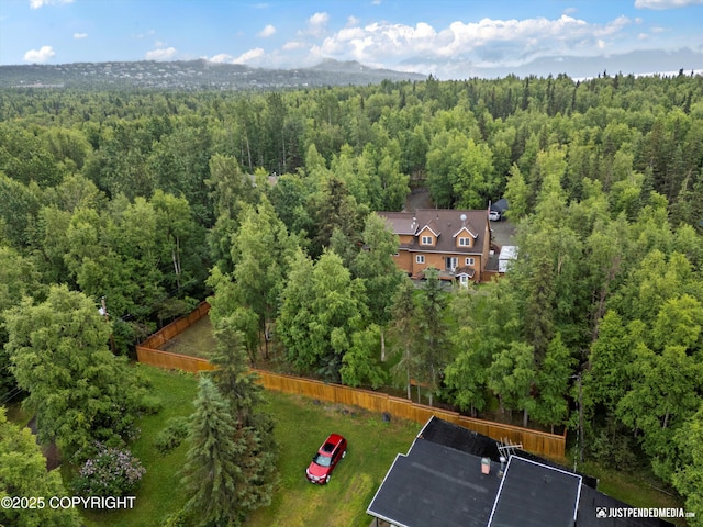 4051 Twilight Ln, Anchorage, AK 99516 - drone / aerial view of a heavily wooded area