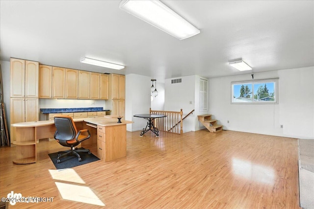 275 S Hoyt St, Anchorage, AK 99508 - office featuring built in desk and light wood-type flooring