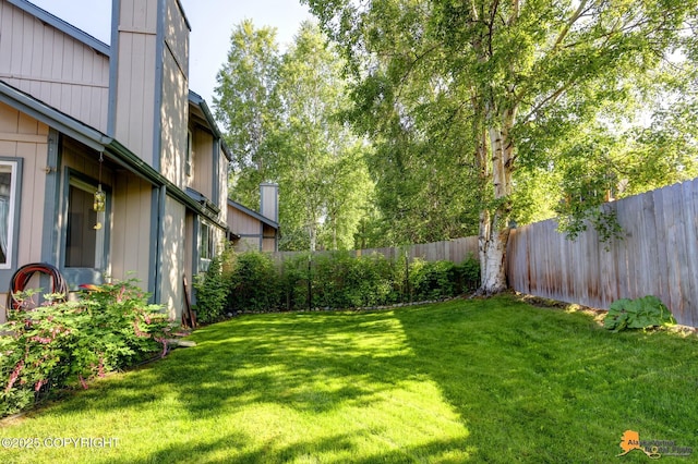9606 Reliance Dr, Anchorage, AK 99507 - view of fenced backyard
