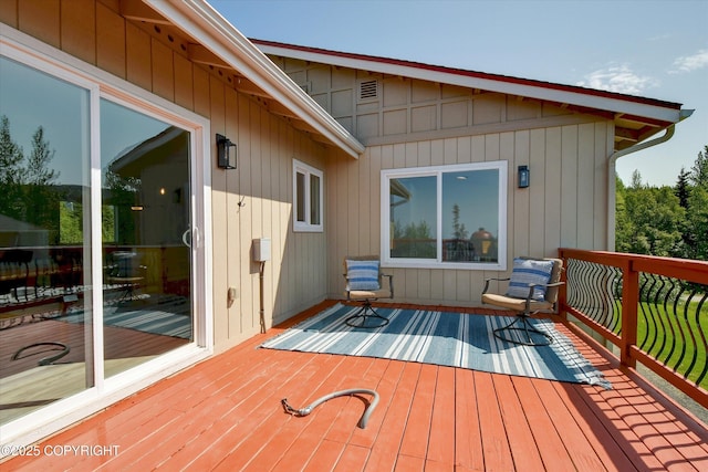 11300 Browder Ave, Anchorage, AK 99507 - view of wooden deck