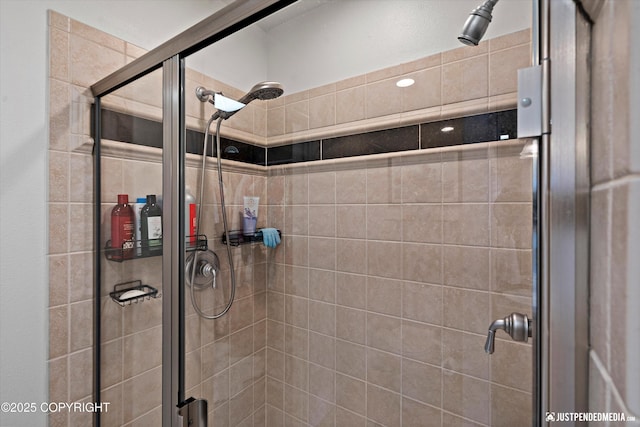 2439 Maritime Loop, Anchorage, AK 99515 - bathroom featuring a shower stall