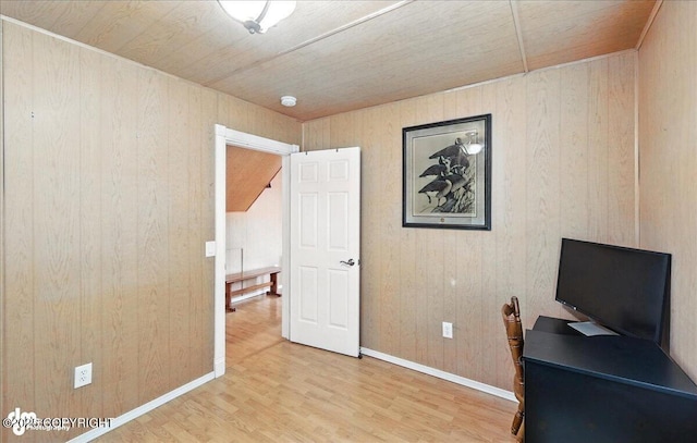 45552 Spruce Ave # 123, Soldotna, AK 99669 - office space with light wood-type flooring and wooden walls