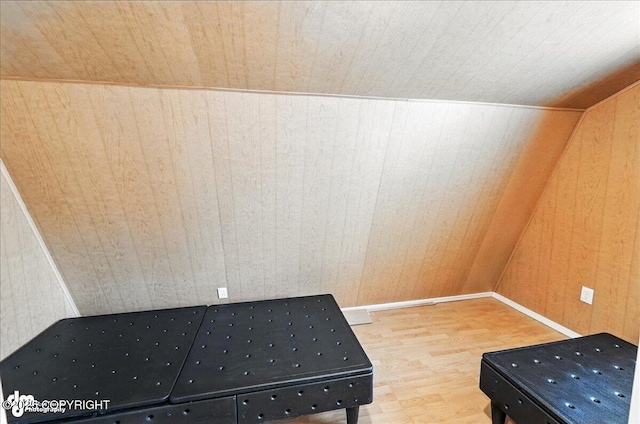 45552 Spruce Ave # 123, Soldotna, AK 99669 - detailed view of wood finished floors and wooden walls