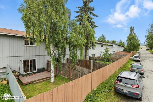 12313 Lake St # C-7, Eagle River, AK 99577 - view of yard with a deck