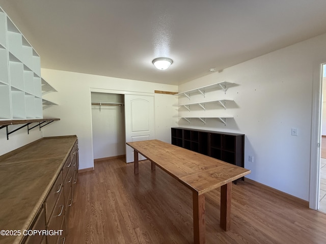 123 Green Valley St, Soldotna, AK 99669 - walk in closet with wood finished floors