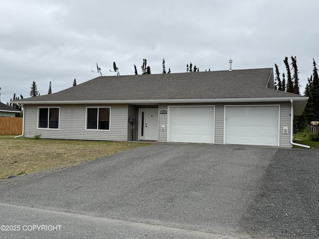 123 Green Valley St, Soldotna, AK 99669 - view of front of property featuring an attached garage, driveway, and a shingled roof