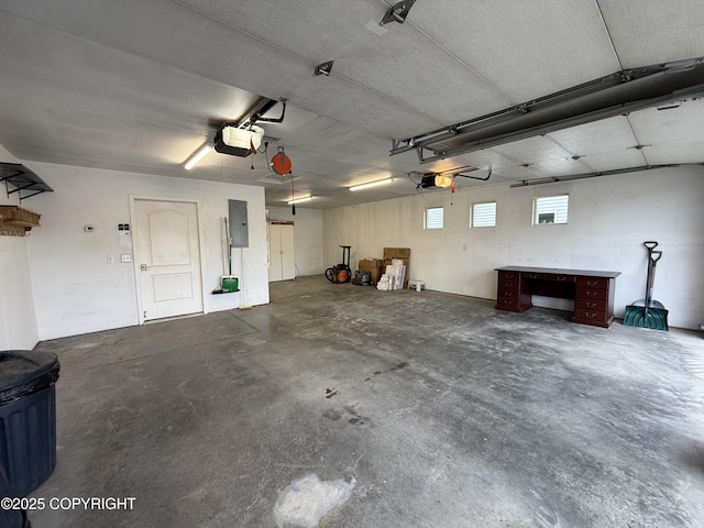 123 Green Valley St, Soldotna, AK 99669 - garage with a garage door opener and electric panel