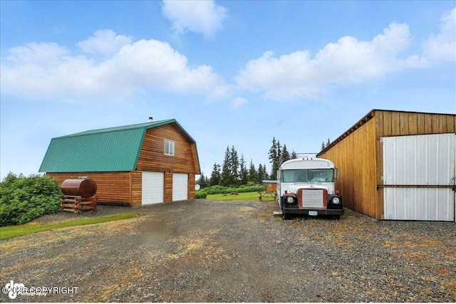 64320 Trail Rd, Anchor Point, AK 99556 - view of outbuilding with oil tank