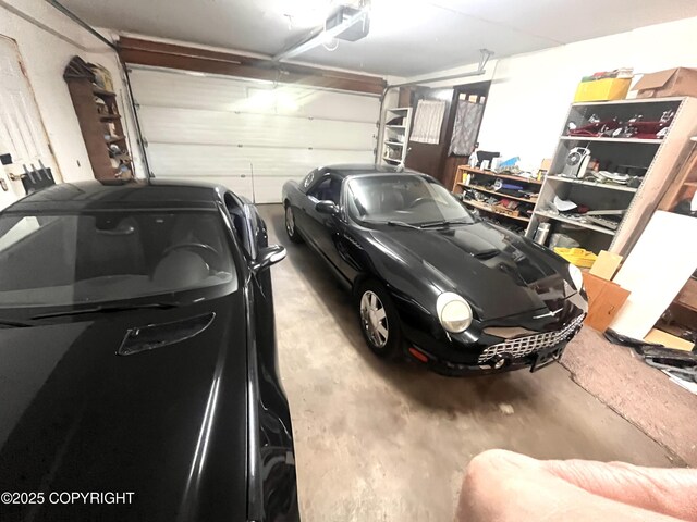 4002 Barbara Dr, Anchorage, AK 99517 - garage with a garage door opener