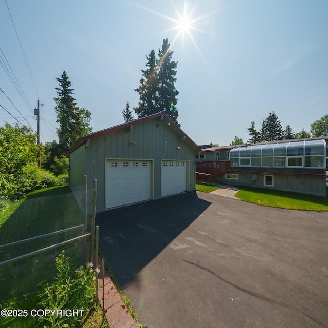 2831 Bennett Ave, Anchorage, AK 99517 - view of detached garage