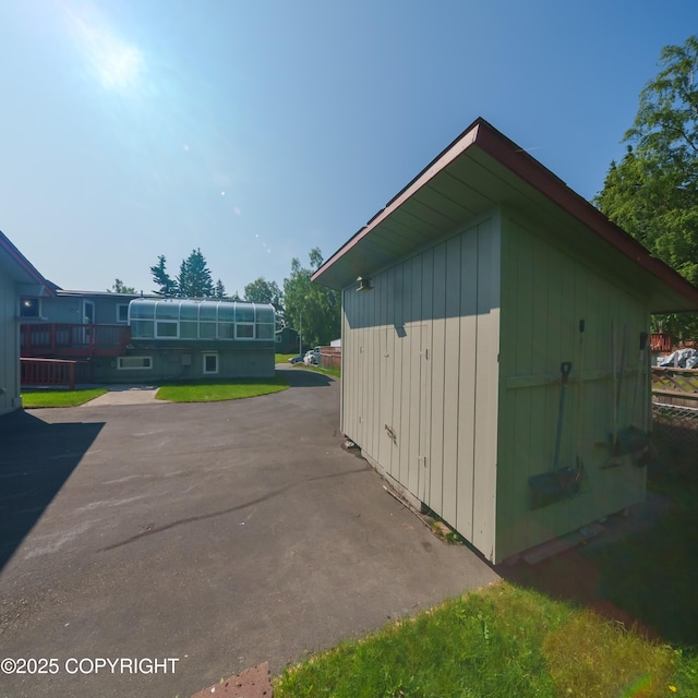 2831 Bennett Ave, Anchorage, AK 99517 - view of outdoor structure