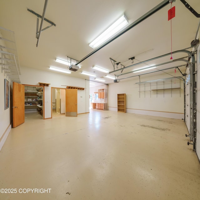 2831 Bennett Ave, Anchorage, AK 99517 - garage with a garage door opener