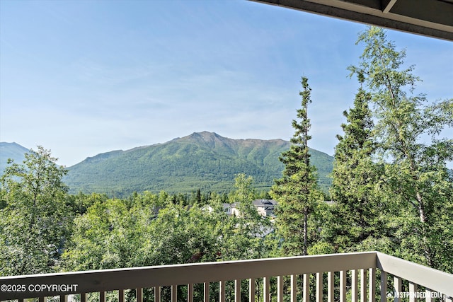 20218 Eagles Nest Ct, Eagle River, AK 99577 - view of mountain background