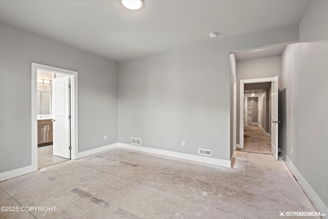 20218 Eagles Nest Ct, Eagle River, AK 99577 - unfurnished bedroom featuring baseboards and ensuite bath