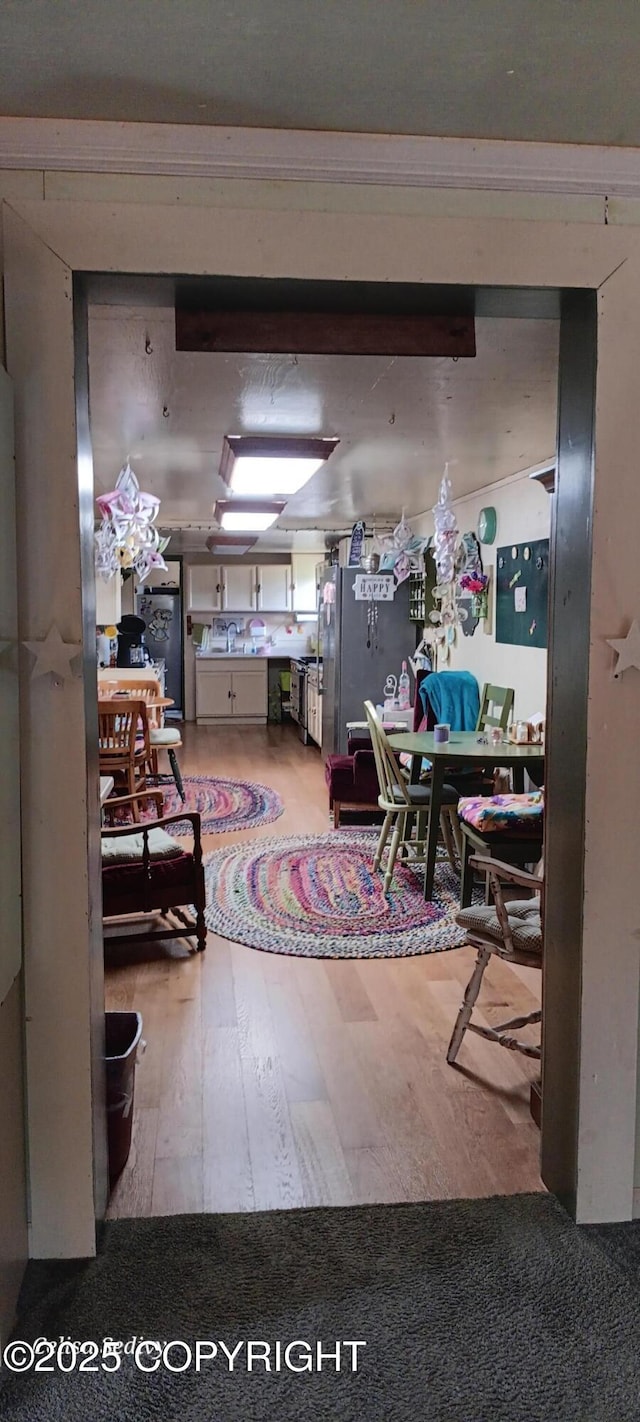 48105 Halverson Ave, Soldotna, AK 99669 - interior space with wood finished floors