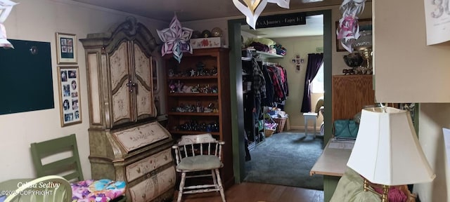 48105 Halverson Ave, Soldotna, AK 99669 - walk in closet featuring wood finished floors
