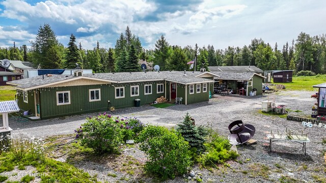 48105 Halverson Ave, Soldotna, AK 99669 - rear view of property featuring an outdoor structure