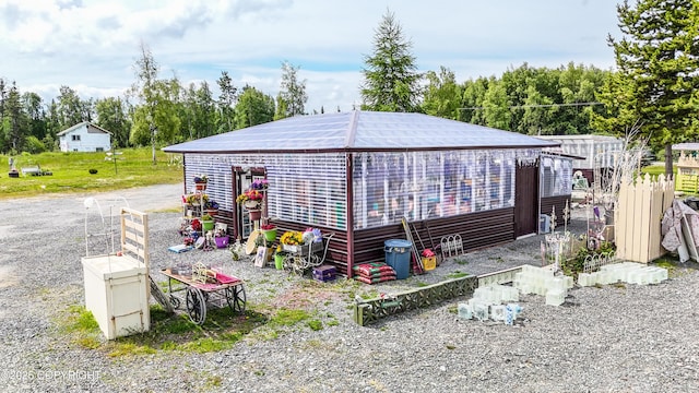 48105 Halverson Ave, Soldotna, AK 99669 - view of home's exterior featuring an outbuilding