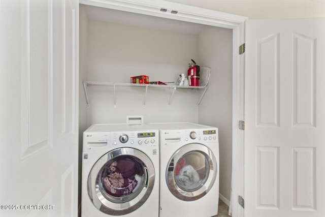 6218 Ophir Dr, Anchorage, AK 99504 - laundry area featuring washing machine and dryer