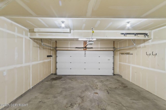 6218 Ophir Dr, Anchorage, AK 99504 - garage with a garage door opener