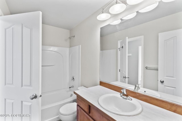 6218 Ophir Dr, Anchorage, AK 99504 - bathroom with vanity and bathtub / shower combination