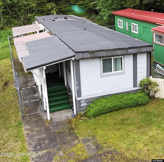 6590 Glacier Hwy, Juneau, AK 99801 - view of front facade featuring a gate