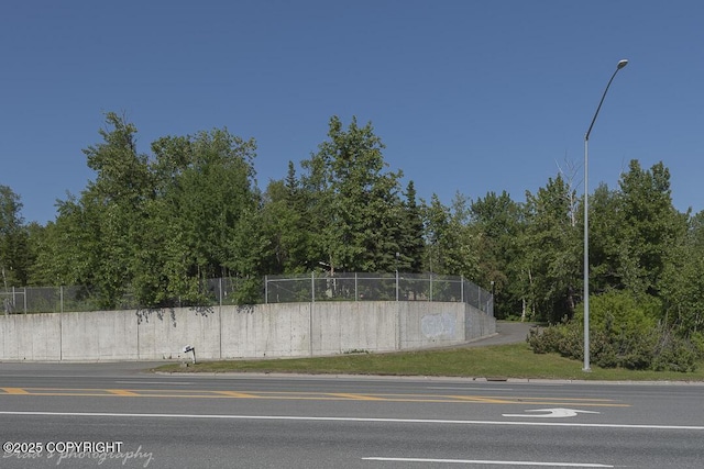 15021 Old Seward Hwy, Anchorage, AK 99516 - view of asphalt road with street lighting