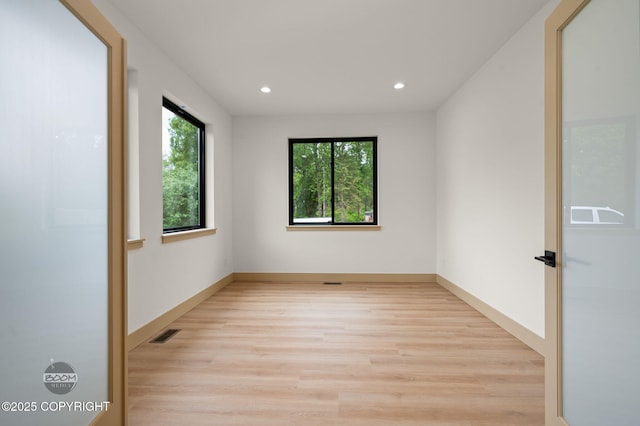 1770 S Corwin Ln, Wasilla, AK 99654 - empty room featuring light wood-type flooring and recessed lighting