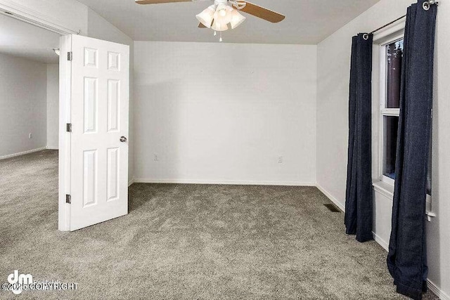 3900 N Mirmar St, Wasilla, AK 99623 - spare room with carpet and ceiling fan