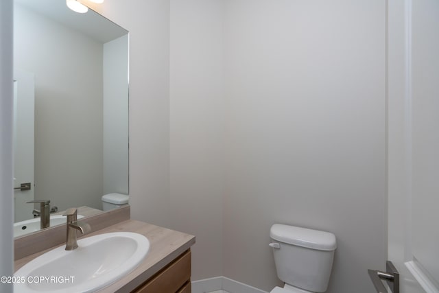 3680 Little Bear Pl Unit 8, Anchorage, AK 99504 - bathroom with toilet and vanity