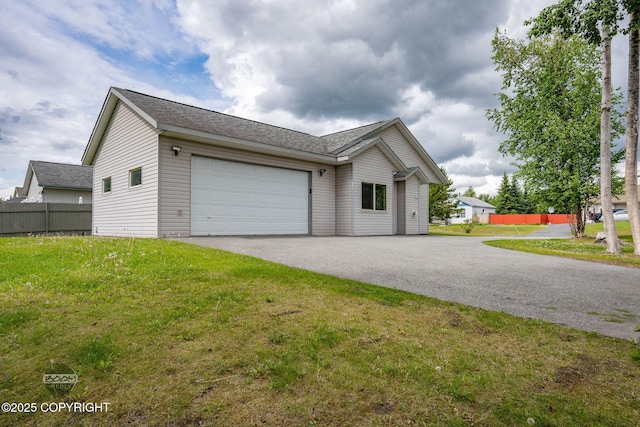 230 W Fallen Leaf Cir, Wasilla, AK 99654 - single story home featuring driveway and an attached garage