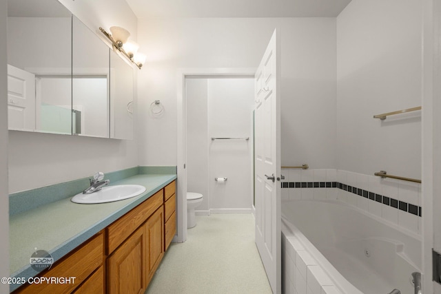 230 W Fallen Leaf Cir, Wasilla, AK 99654 - full bath with vanity and a jetted tub