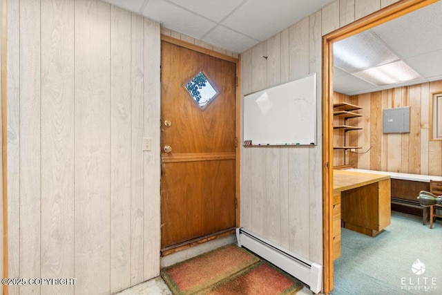 13440 Diggins Dr, Anchorage, AK 99515 - doorway to property with a baseboard radiator
